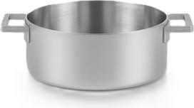 KnIndustrie Puodas Norma Ice žemas, 24 cm