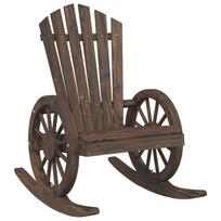 vidaXL Supama adirondack kėdė, eglės medienos masyvas