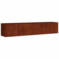 vidaXL Aukštas sodo lovelis, 200x40x40cm, Corten plienas