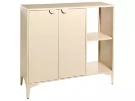 2-durų spintelė ARDURA metalinė smėlio spalvos