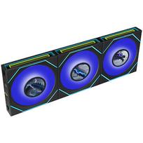Lian Li UNI FAN SL-INF LCD FLEX, Reverse Blade, Black, 3 Pack + Controller 12RSLIND1F3B