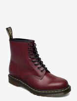 Dr. Martens - 1460 Smooth - Suvarstomi batai - Raudona