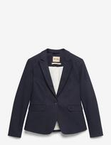 MOS MOSH - Blake Night Blazer - Vieneilės striukės - Tamsiai mėlyna