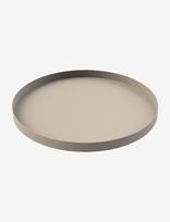 Cooee Design - Tray Circle 400X20Mm - Dekoratyvinė lėkštė - Smėlio