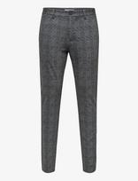 ONLY & SONS - Onsmark Slim Check Pants 9887 Noos - Klasikinės kelnės - Pilka