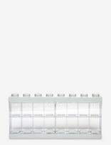 LEGO STORAGE - Lego Minifigure Display Case 16 (8 Knob) - Sandėliavimo dėžė - Pilka