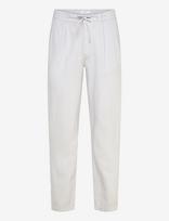 Lindbergh - Linen Blend Herringbone Pants - Laisvalaiko marškiniai - Pilka