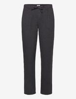 Lindbergh - Linen Blend Herringbone Pants - Laisvalaiko marškiniai - Juoda