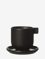 ERNST - Cup W Saucer For Coffee - Arbatos puodelis - Juoda