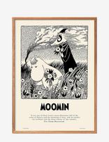 PSTR Studio - Moomin X Pstr Studio - Summer Flowers - Plakatas