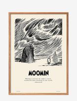 PSTR Studio - Moomin X Pstr Studio - Journey By Night - Iliustracijos - Juoda