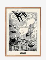 PSTR Studio - Moomin X Pstr Studio - Dreaming - Plakatas