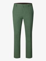 Selected - Slmslim-Oasis Linen Trs Noos - Klasikinės kelnės - Chaki spalva