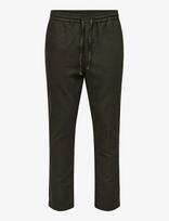 ONLY & SONS - Onslinus Crop 0007 Cot Lin Pnt Noos - Laisvalaiko marškiniai - Ruda