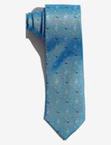 AN IVY - Light Blue Silk Badminton Player - Kaklaraištis - Mėlyna