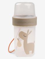 Done By Deer - To Go 2-Way Snackbøtte L Lalee Sand - Pietų dėžutė - Smėlio