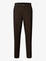 Selected - Slm175-Slim Robert Flex Pants Noos - Klasikinės kelnės - Ruda