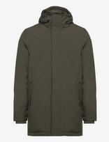 Knowledge Cotton Apparel - Climate Shell™ Jacket - Grs/Vegan - Parka stiliaus striukė - Chaki spalva