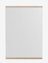 MOEBE - Rectangular Wall Mirror, 50X70, Oak  (Fsc 100%) - Sieninis veidrodis - Ruda