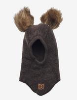 Mikk-line - Wool Fullface W. Pom Pom - Balaklava - Ruda