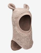 Huttelihut - Balaclava Ears Wool - Balaklava - Smėlio