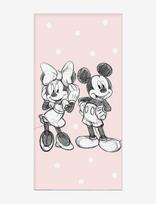 Mickey Mouse - Towel Mickey 1348 - 70X140 Cm - Rankšluostis - Marga / raštuota