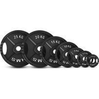 HMS ketaus svorio diskas TOD 51 mm olimpinis jėgos treniruotėms - 2,5kg