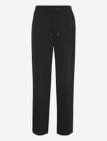 Kaffe - Kajenny Straight Pants - Plačios kelnės - Juoda