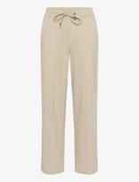 Kaffe - Kajenny Straight Pants - Plačios kelnės - Smėlio