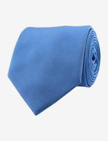 Portia 1924 - Solid Silk Tie - Kaklaraištis - Mėlyna