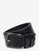 Portia 1924 - Black Full Grain Leather Belt - Klasikinis diržas - Juoda