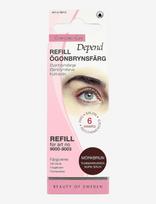 Depend Cosmetic - Refill Ögonbrynsfärg Mörkbrun /No/Dk - Antakių gelis - Ruda