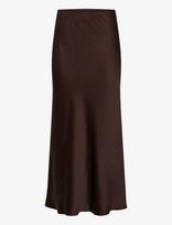 Kaffe - Kalotte Skirt - Iki kelių ir midi suknelės - Ruda