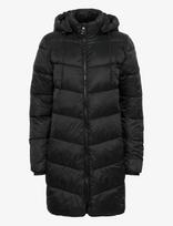Kaffe - Kasusanne Coat - Paminkštintas paltas - Juoda