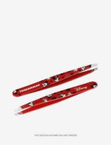 Tweezerman - Mickey & Minnie Mouse We Got Ears Slant Tweezer - Makiažo įrankis - Raudona