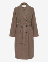 Kaffe - Kafanny Long Coat - Žieminis paltas - Ruda