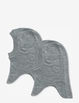 Wheat - 2 Wool Balaclava Felix - Balaklava - Pilka