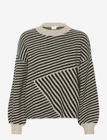 Kaffe - Kaverana Knit Pullover - Megztinis - Pilka