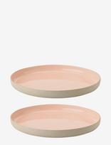 Stelton - Emma Frokosttallerken Ø 19 Cm 2 Stk Rose - Vakarienės lėkštės - Rožinė