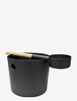 KOLO - Kolo Bucket + Ladle - Pirties aksesuarai - Juoda