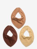 Fixoni - Bandana Bibs 3-Pack - Seilinukas - Marga / raštuota