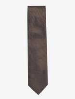 Lindbergh Black - Polyester Tie With Dots 7 Cmpolyester Tie With Dots 7 Cm - Kaklaraištis - Chaki spalva