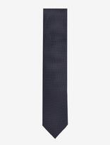 Lindbergh Black - Polyester Tie With Dots 7 Cmpolyester Tie With Dots 7 Cm - Kaklaraištis - Tamsiai mėlyna