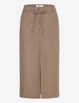 Day Birger Et Mikkelsen - Jody - Graphic Wool Stripe - Iki kelių ir midi sijonai - Ruda
