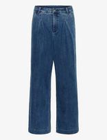 Kaffe - Kalea Wide Jeans - Platūs džinsai - Mėlyna