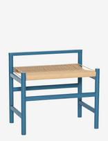 Hübsch - Heritage Bench - Taburetės ir suolai - Mėlyna