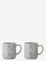 Bloomingville - Aurora Mug - Kavos puodelis - Pilka