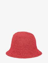 Becksöndergaard - Solid Saverina Straw Hat - Šiaudinė skrybėlė - Raudona