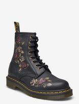 Dr. Martens - 1460 Black Decayed Roses Classic Tumbled Nappa - Suvarstomi batai - Juoda
