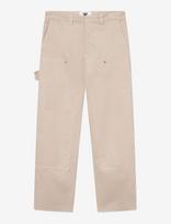 WOOD WOOD - Wwfed Herringbone Workwear Pants - Cargo kelnės - Kreminė spalva